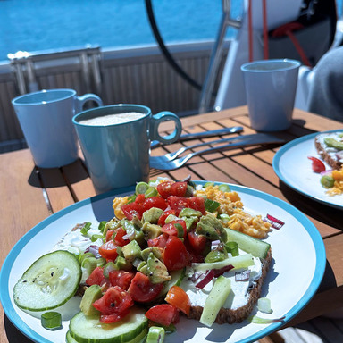 Breakfast PICCOLA STELLA, Dehler 34C